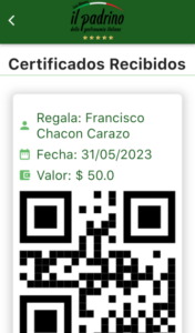 certificado recibido 3